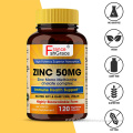 Zinc 50mg Supplement Immune Zinc Vitamin C supplements